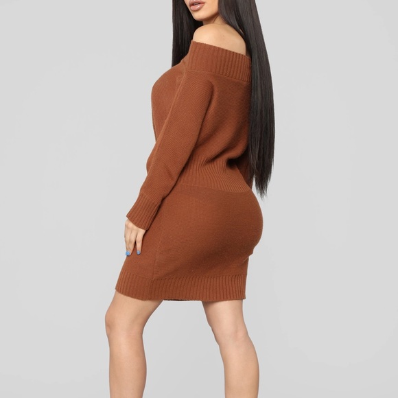 Mini brown dress in M brand new in the package - Picture 3 of 3